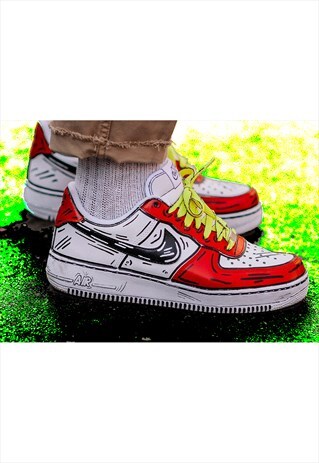 drawing of nike air force 1
