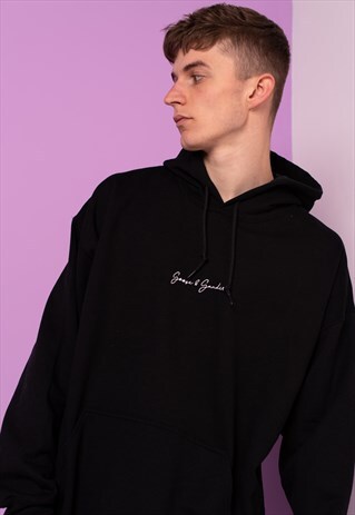 G&G UNISEX BLACK SIGNATURE HOOD