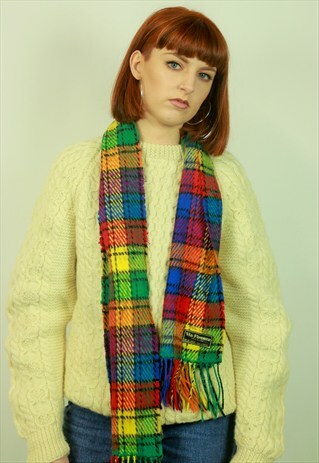 VINTAGE TARTAN SCARF