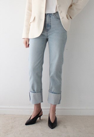 TWO-WAY LONG JEANS