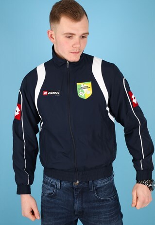 VINTAGE LOTTO TRACK JACKET IN MULTICOLOUR NJ507