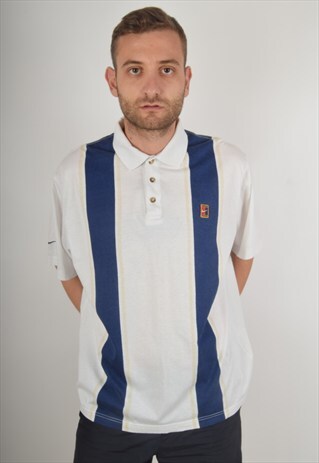 VINTAGE NIKE POLO TENNIS SHIRT (1053)