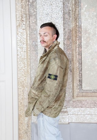 RARE VINTAGE STONE ISLAND SPALMATURA JACKET