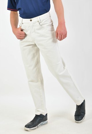 VINTAGE 90S JEANS IN WHITE