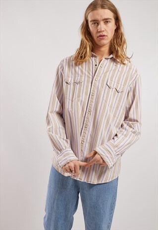 VINTAGE RALPH LAUREN STRIPED SHIRT