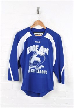 Vintage Reebok Edge 4V4 Hockey Jersey Ladies Small CV11812