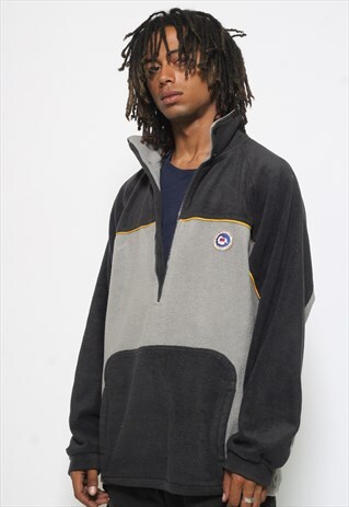 VINTAGE NAPAPIJRI 1/2 ZIP FLEECE