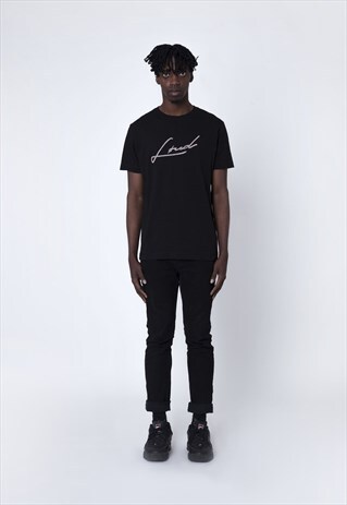 LOUD PARROTS BLACK T-SHIRT
