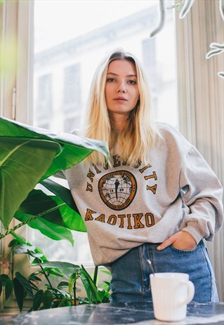 DAKOTA SWEATSHIRT IN GREY