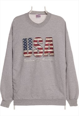 Vintage 90's Hanes Sweatshirt Crewneck USA Cotton