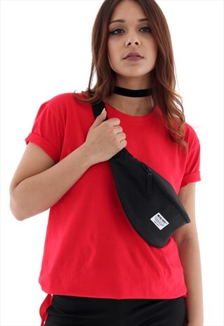BLACK BUM BAG