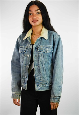RALPH LAUREN LINED DENIM JACKET
