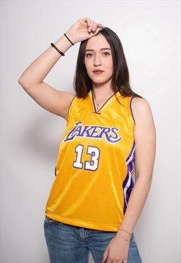 Vintage NBA Lakers Fisher 13 Sport Jersey