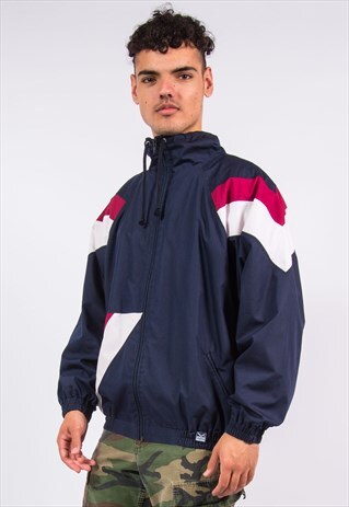 90S TRACKSUIT JACKET FESTIVAL COLOUR BLOCK RETRO