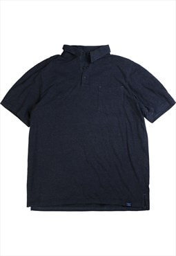 Vintage 90's L.L.Bean Polo Shirt Short Sleeve Button Up