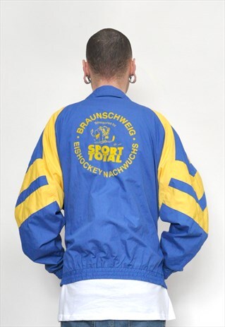 VTG 90S FUNKY FESTIVAL SPORT TOP WINDBREAKER JACKET