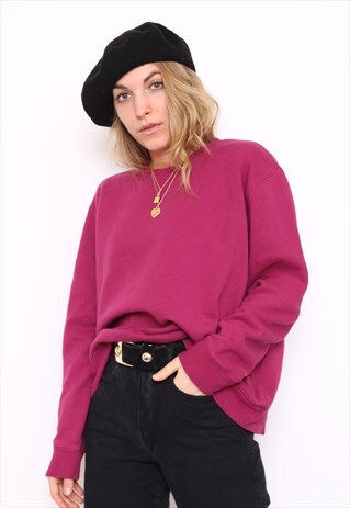VINTAGE 90S PURPLE SWEATER JUMPER