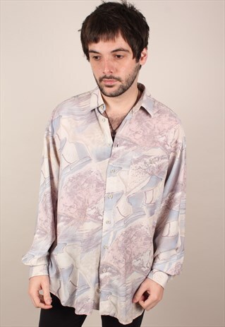 VINTAGE CRAZY PATTERN SHIRT ASM1640