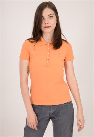 VINTAGE POLO ORANGE TOMMY T-SHIRT