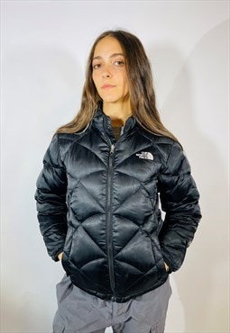 Vintage 90s The North Face Embroidered Puffer Coat