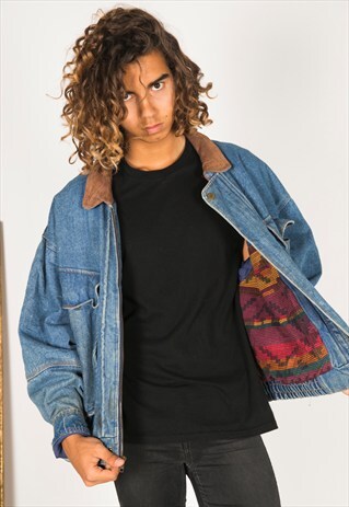 VINTAGE 80S LEVIS WINTER BLANKET JACKET / R1100R112