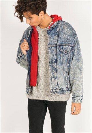 VINTAGE 80S LEVI'S DENIM JACKET / S1052