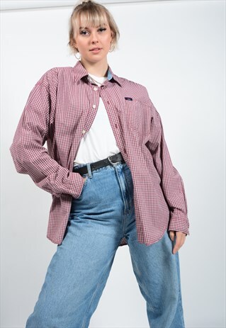 VINTAGE TOMMY HILFIGER OVERSIZE SHIRT CHECK