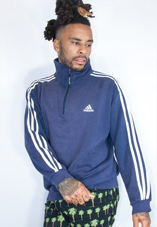 ADIDAS VINTAGE ZIP SWEATSHIRT