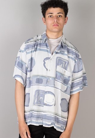 VINTAGE PATTERN SHIRT PTS003