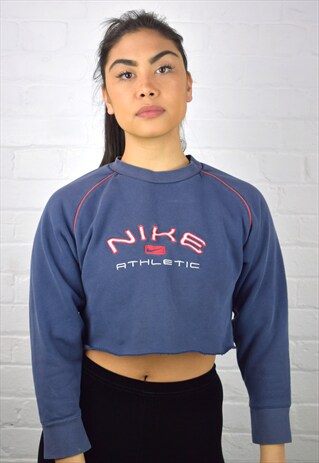 VINTAGE 90'S NIKE CROPPED SWEATSHIRT