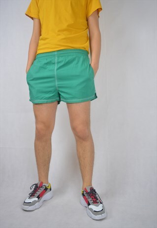 VINTAGE FESTIVAL GREEN SHORTS
