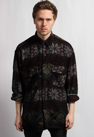 VINTAGE AZTEC NAVAJO SHIRT