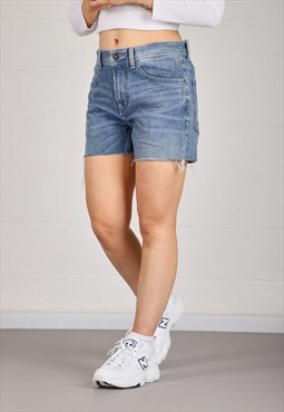 Vintage Timberland Denim Shorts in Blue Jean Cut Offs W32