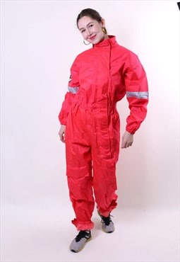 Women racing suit, waterproof jumpsuit from 90s 80s for her