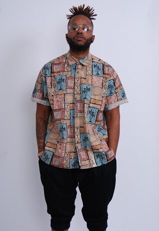 VINTAGE HAWAIIAN FESTIVAL SHIRT