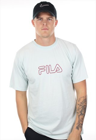 VINTAGE FILA BIG LOGO T SHIRT TEE