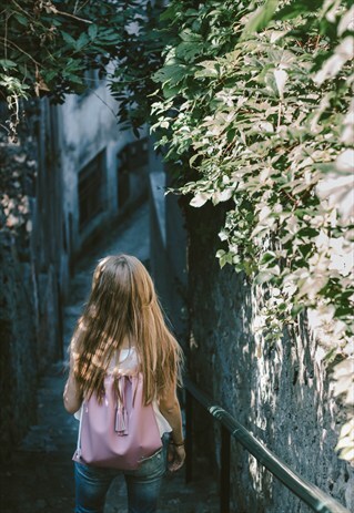 FAUX LEATHER FRACHELLA ROSE BACKPACK