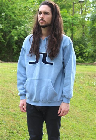 VINTAGE 2000S J. LINDEBERG HOODIE - MEDIUM - RETRO SPORTS