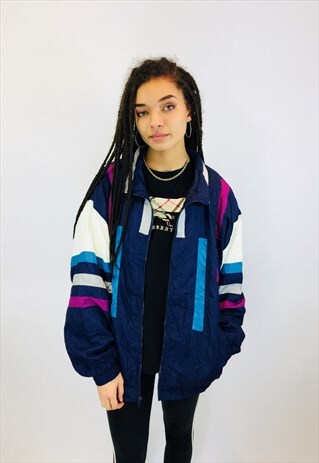 VINTAGE FESTIVAL 80S RAVE WINDBREAKER JACKET