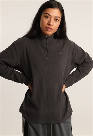 VINTAGE CHAMPION 1/4 ZIP FLEECE SWEATSHIRT