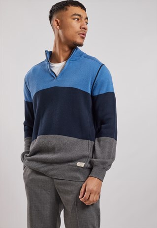 VINTAGE NAUTICA 1/4 ZIP JUMPER