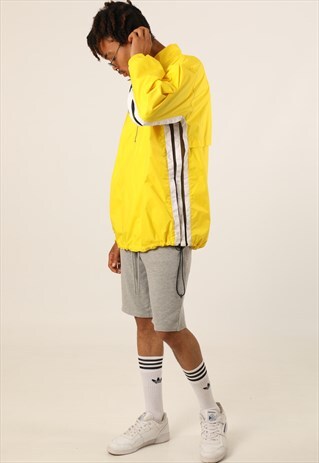 VINTAGE ADIDAS 1/4 ZIP PULLOVER FESTIVAL WINDBREAKER JACKET