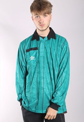 VINTAGE UMBRO LONG SLEEVE FOOTBALL SHIRT