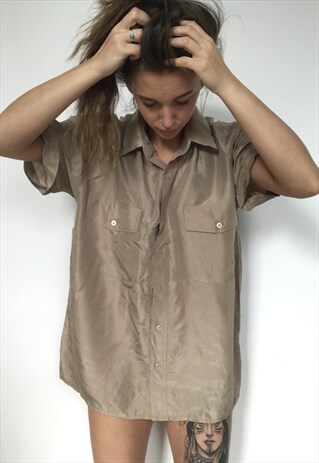 PATTERNED OVERSIZED RETRO VINTAGE UNISEX FESTIVAL SHIRT