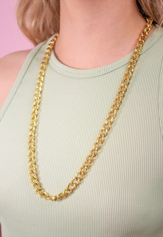 VINTAGE GOLD TONE CHAIN