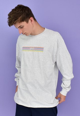 G&G UNISEX ASH ORIGINAL LINO L/S CUFFED TEE