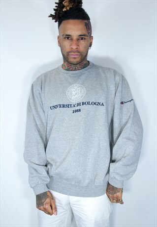 CHAMPION EMBROIDED SWEATSHIRT