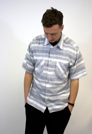 VINTAGE AZTEC FLANNEL SHIRT