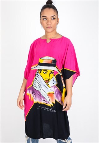 VINTAGE GRAPHIC OVERSIZED T-SHIRT T334