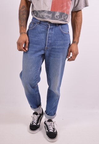 LEVI'S MENS VINTAGE JEANS W30 L29 BLUE 90S
